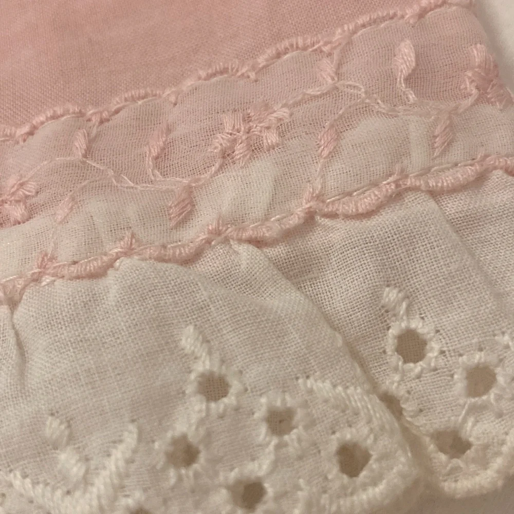 Soft Pink Textured vintage bath hand towel perfect. From 1970s